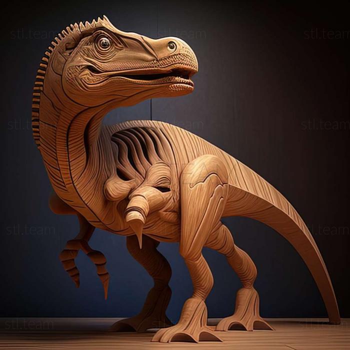 3D model Bihariosaurus (STL)